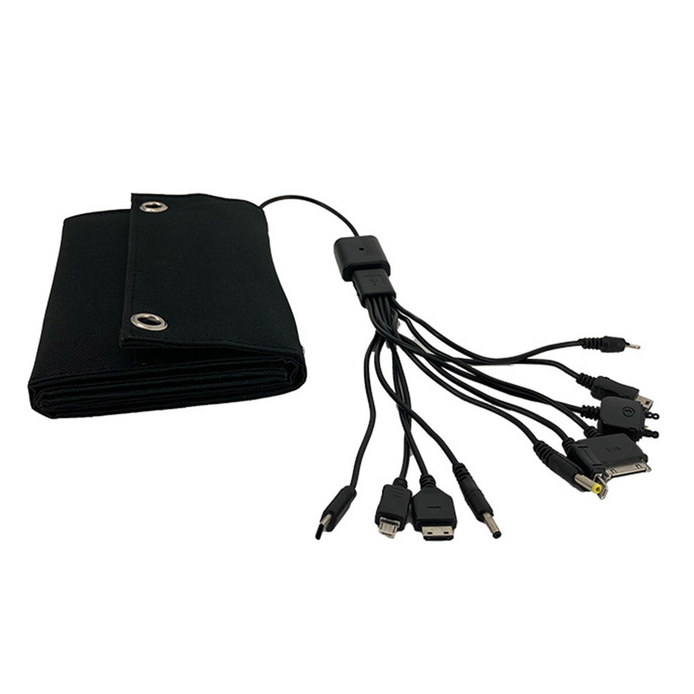 Solar Emergency Charger - 1Set 15W 6V Portable Solar Panel
