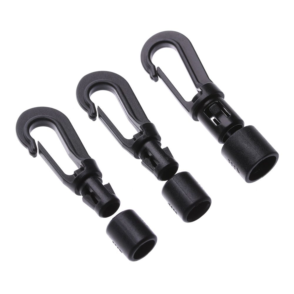 5/10pcs Plastic Snap Hook Clip - Fishing Kit Compact ulasan dan harga