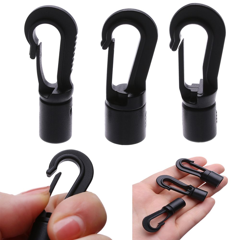 5/10pcs Plastic Snap Hook Clip - Fishing Kit Compact ulasan dan harga