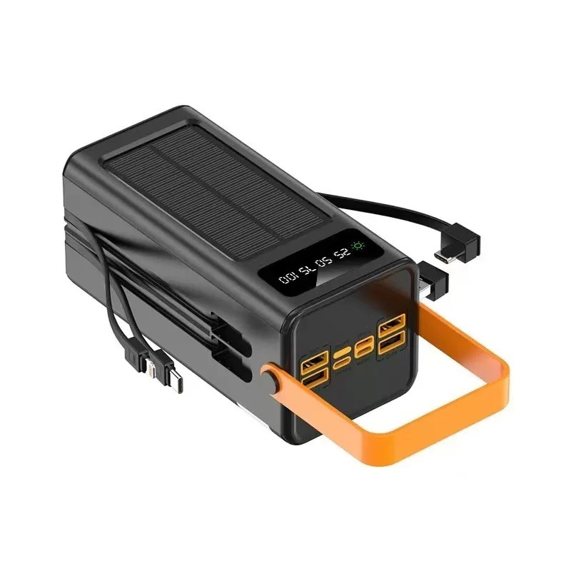 80000mAh Solar Power Bank 120W - Solar Emergency Charger ulasan dan harga