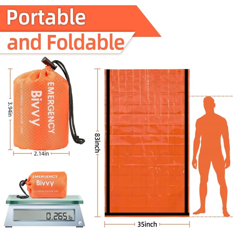 Emergency Sleeping Bag Surviva - Bivy Bag Emergency ulasan dan harga