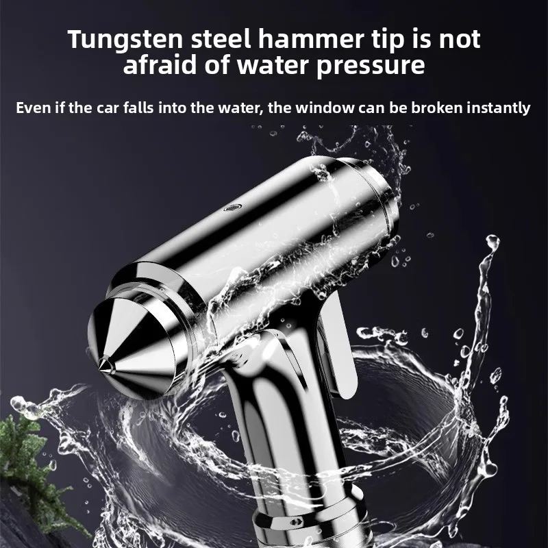 Car Safety Hammer Car Window B - Rescue Rope Throw ulasan dan harga