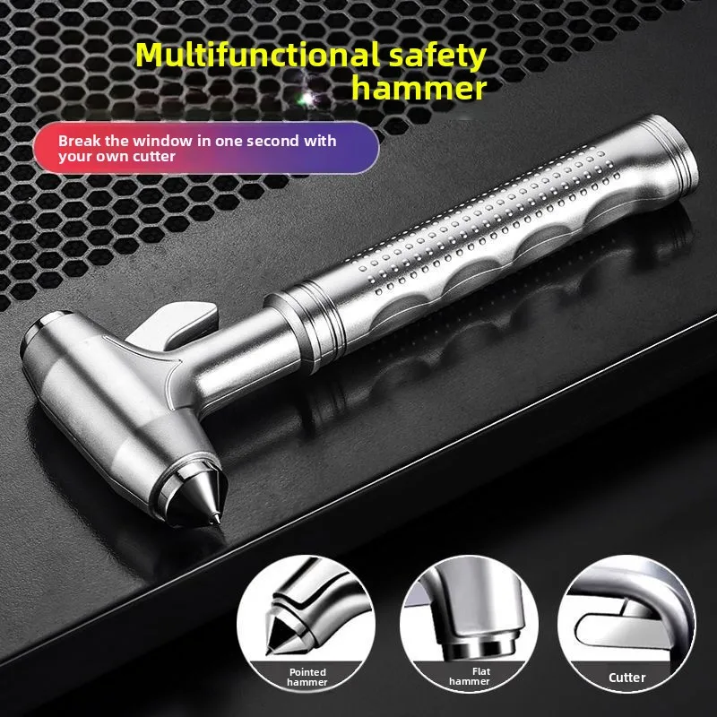 Car Safety Hammer Car Window B - Rescue Rope Throw ulasan dan harga