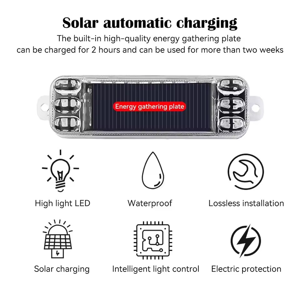 Solar powered cars, motorcycle - Sos Light Strobe ulasan dan harga