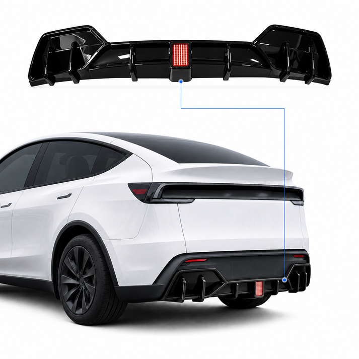 For Tesla Model Y Juniper Rear - Sos Light Strobe ulasan dan harga