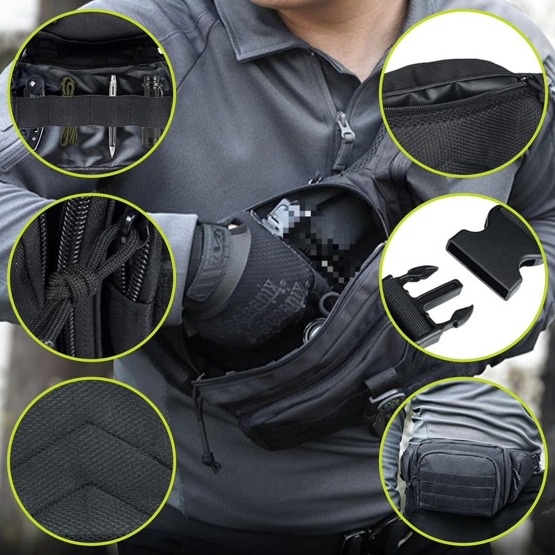 600D Oxford Multi-Pocket Waist - Fishing Kit Compact ulasan dan harga