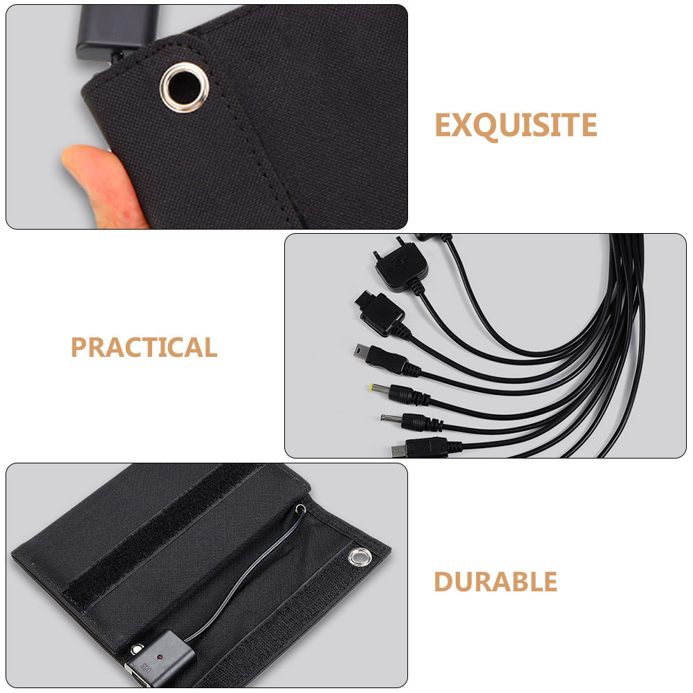 1Set 15W 6V Portable Solar Pan - Solar Emergency Charger ulasan dan harga
