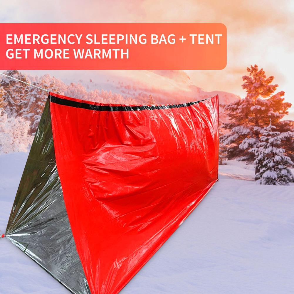 Portable Waterproof Emergency  - Bivy Bag Emergency ulasan dan harga