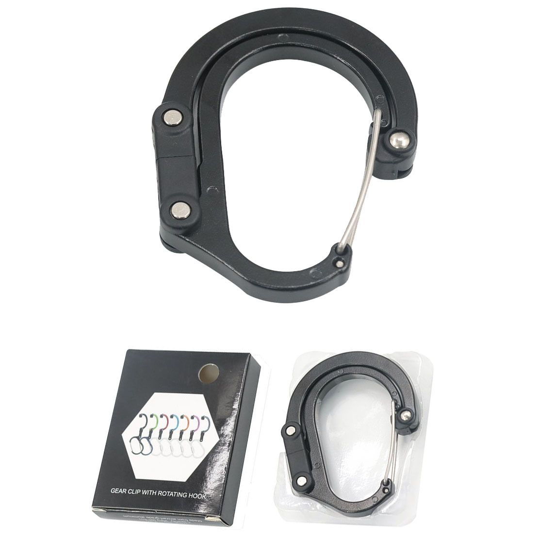 Hybrid Gear Clip Carabiner Rot - Fishing Kit Compact ulasan dan harga