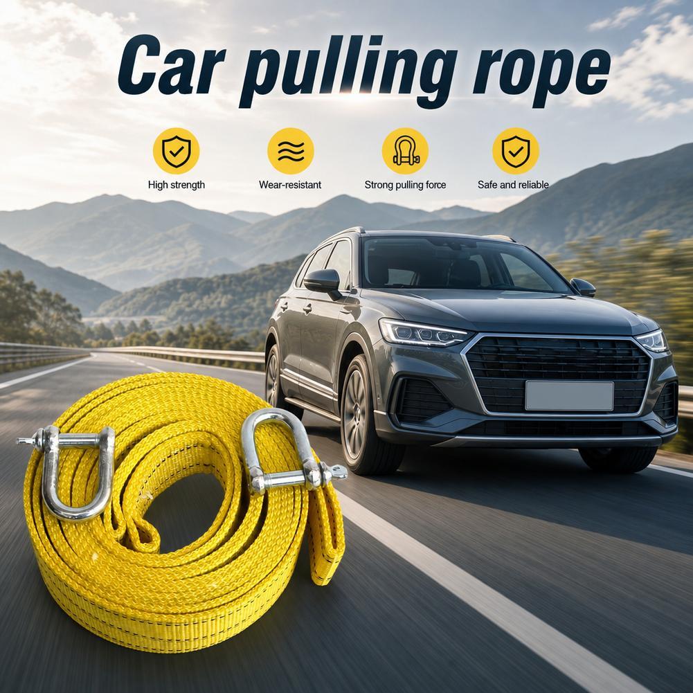 3M Heavy Duty Car Tow Strap Wi - Rescue Rope Throw ulasan dan harga