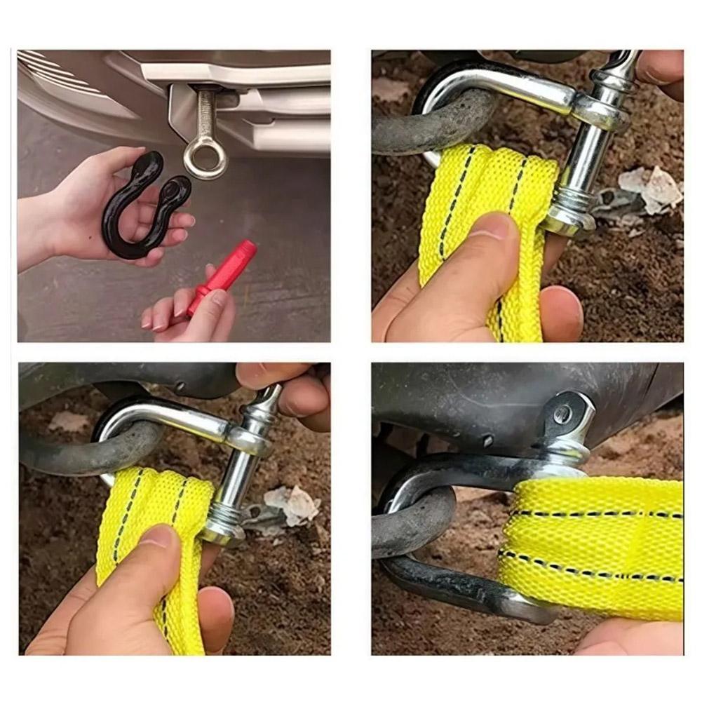 3M Heavy Duty Car Tow Strap Wi - Rescue Rope Throw ulasan dan harga